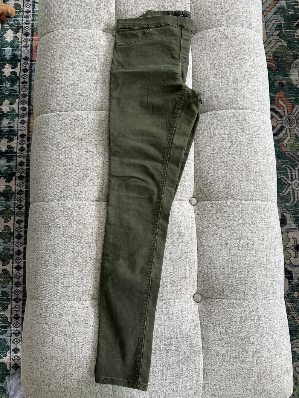 H&M Olive Green Skinny Pants
